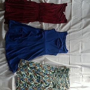 3 dresses